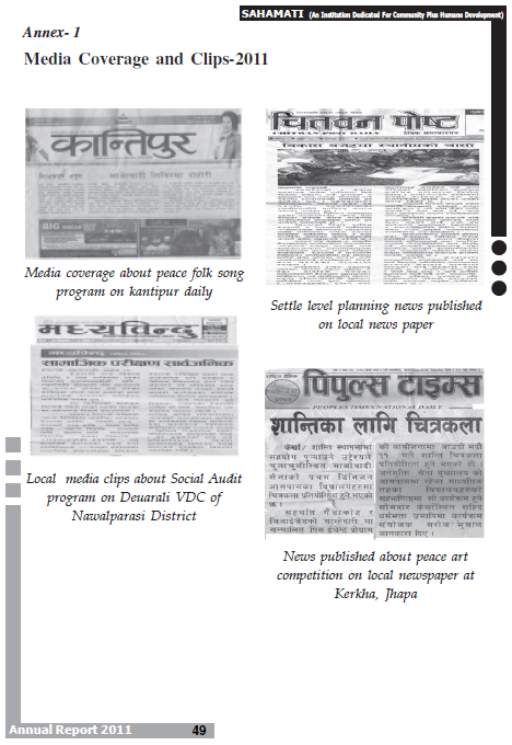 Newspaper Archive 2011